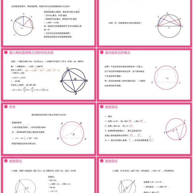 部编版九年级数学上册第四单元圆的有关性质圆周角课件PPT模板 部编版九年级数学上册第四单元圆的有关性质圆周角课件PPT模板