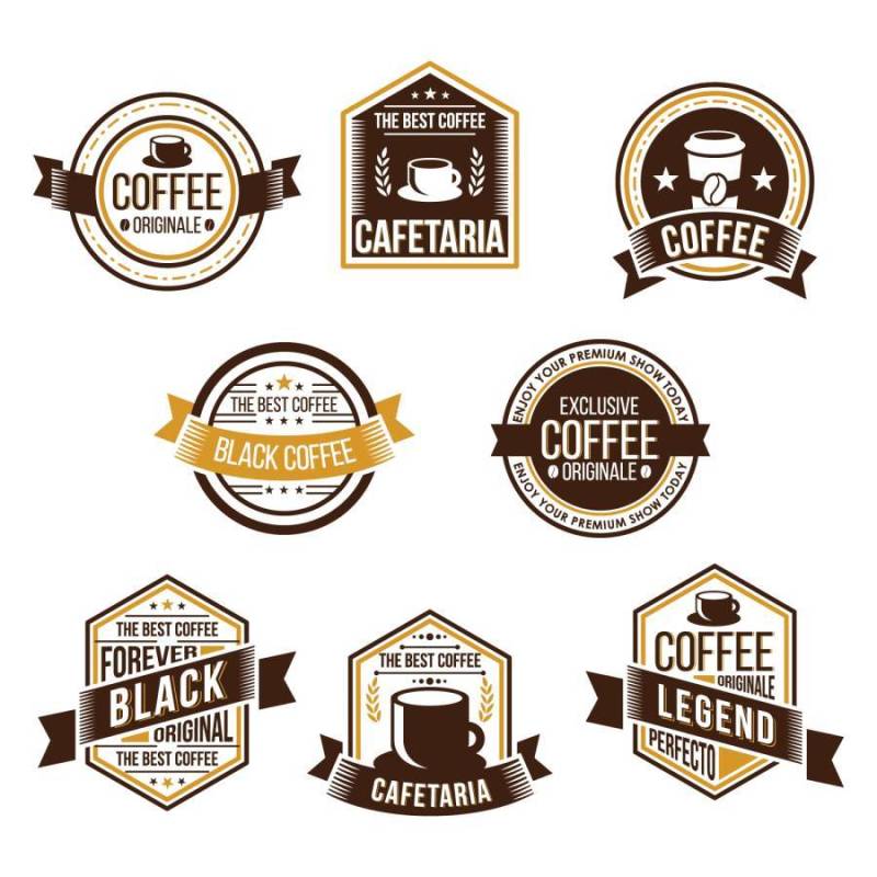 咖啡徽章