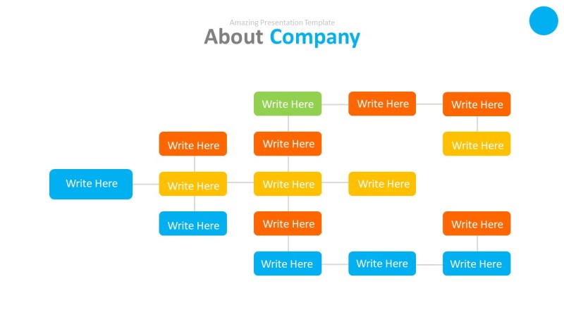 活力多彩PPT信息可视化图表27