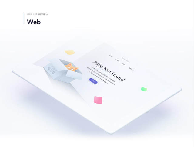 移动和Web错误插图UI工具包,空状态卷02 移动和Web错误插图UI工具包,空状态卷02