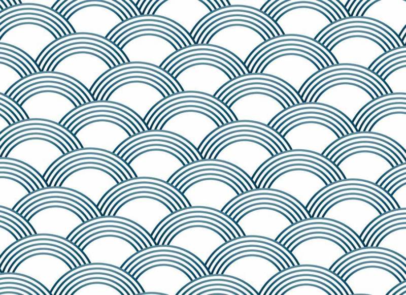 抽象sashiko风格矢量模式