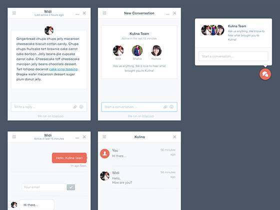 Intercom 界面包 Intercom 界面包