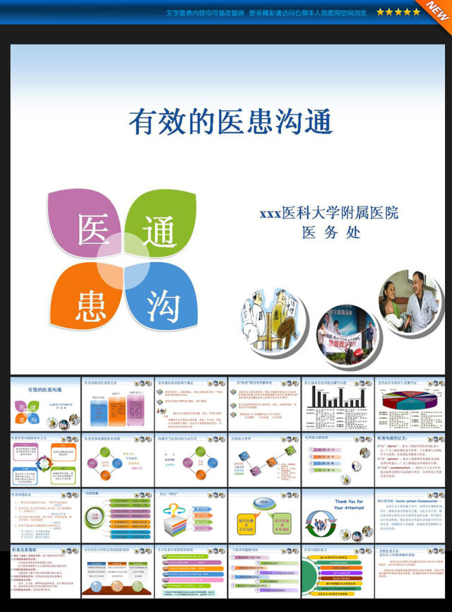 有效的医患沟通PPT模板下载