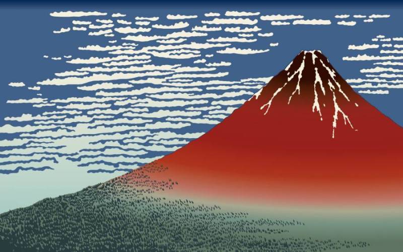 富岳三十六景_凯风快晴