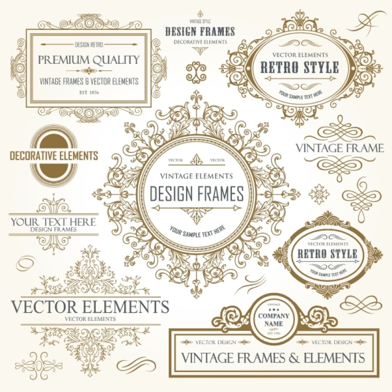 书画装饰设计元素4217