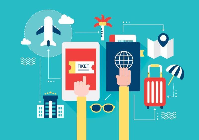 13款数字化营销科技扁平化风格UI网页设计插图APP插画AI矢量素材