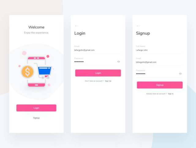 电子商务XD兼容App iOS UI Kit Nova电子商务UI套件(含XD源文件) 电子商务XD兼容App iOS UI Kit Nova电子商务UI套件(含XD源文件)