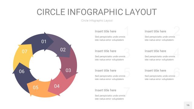 紫黄色圆形PPT信息图16 紫黄色圆形PPT信息图16