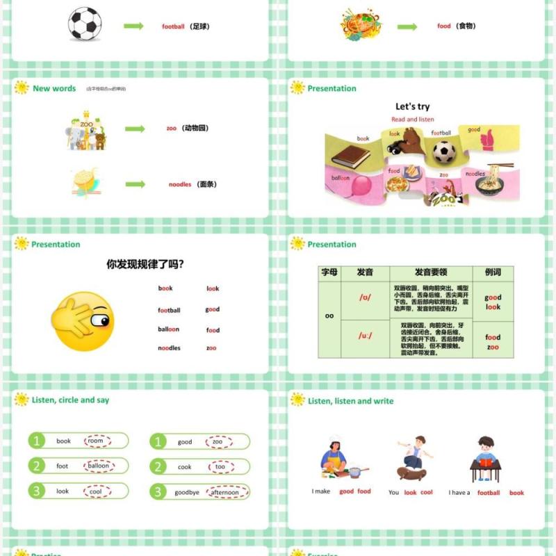 人教版五年级英语上册Unit 4What can you do第3课时课件PPT模板