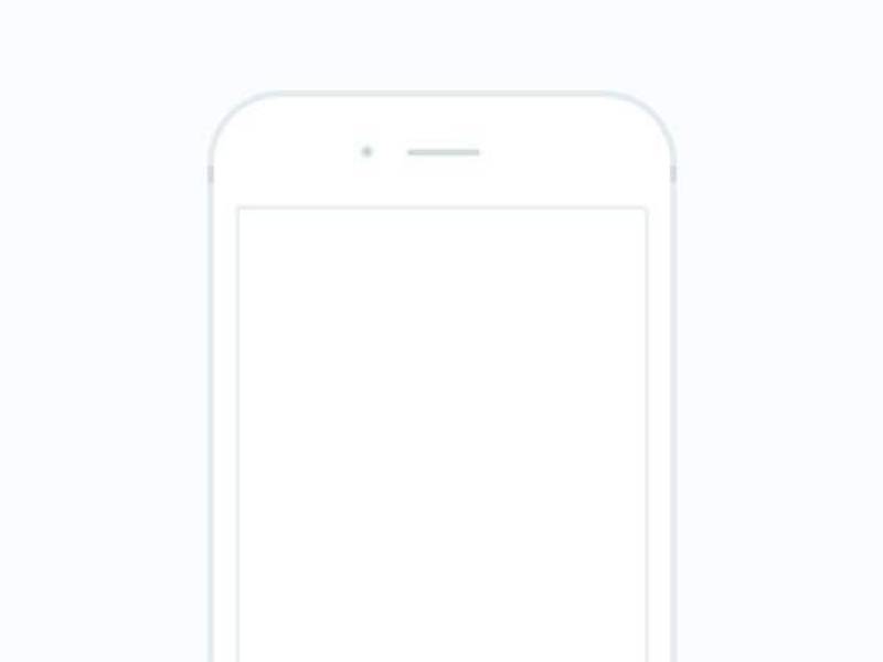 iPhone 6 极简线框图