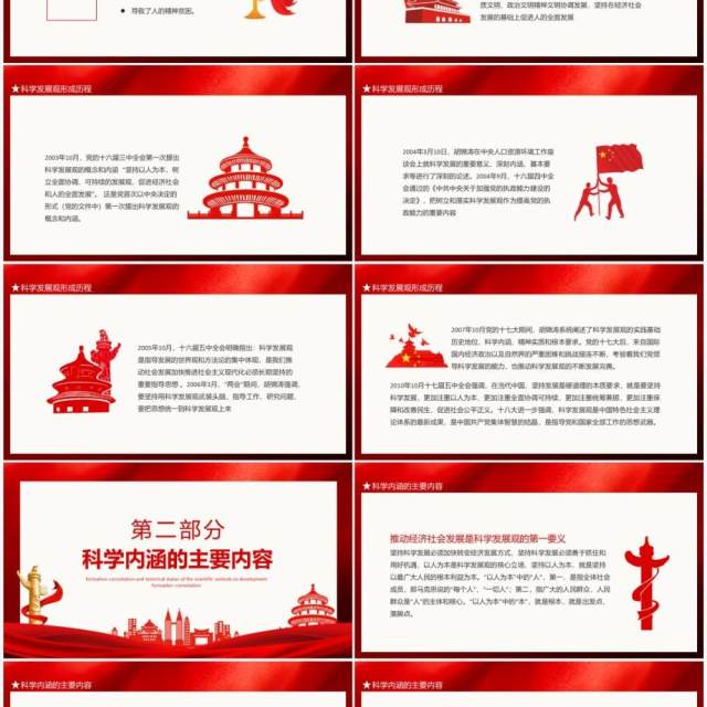 科学发展观的形成内涵及历史地位动态PPT模板 科学发展观的形成内涵及历史地位动态PPT模板