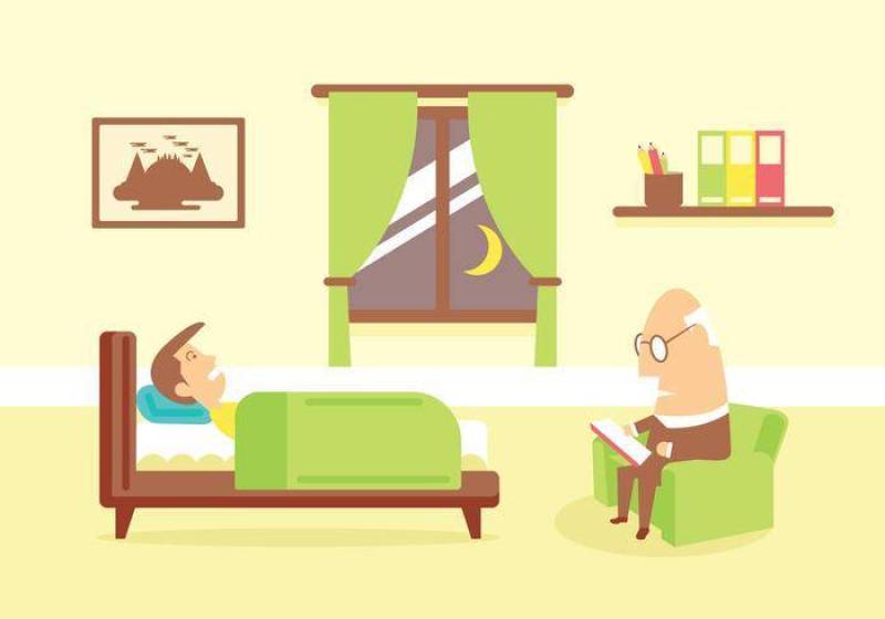 与心理学家传染媒介的残破的商人