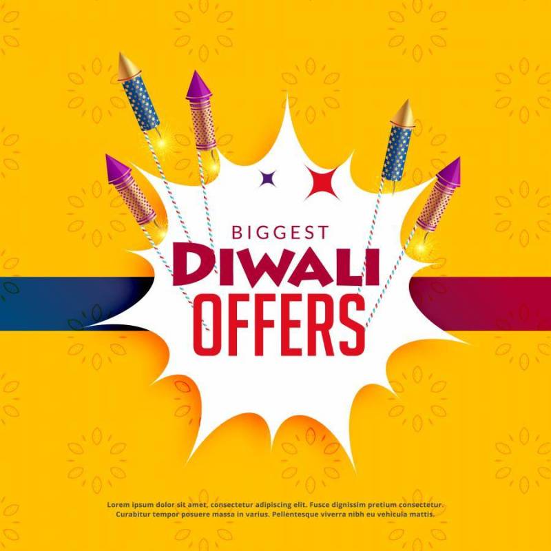 屠妖节出售黄色背景与饼干