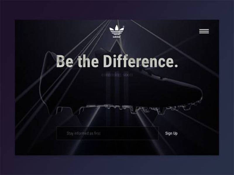 阿迪达斯落地页