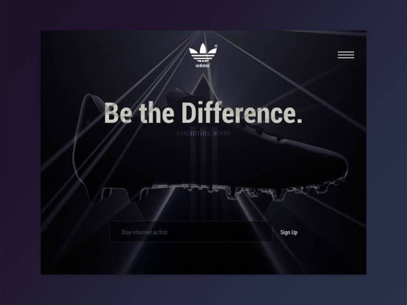 阿迪达斯落地页