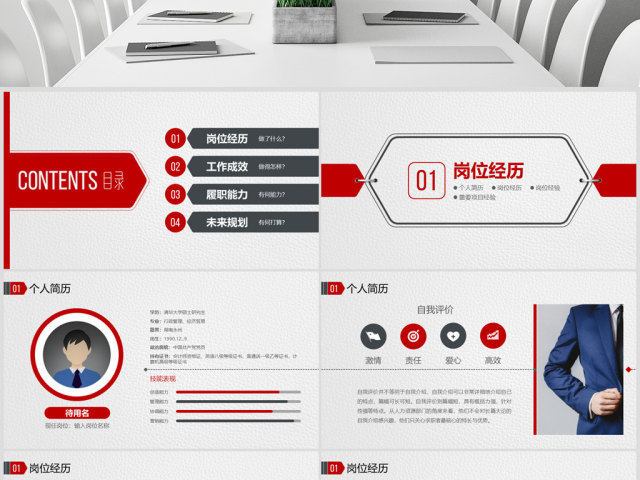 原创岗位竞聘报告PPT-A01-版权可商用 原创岗位竞聘报告PPT-A01-版权可商用