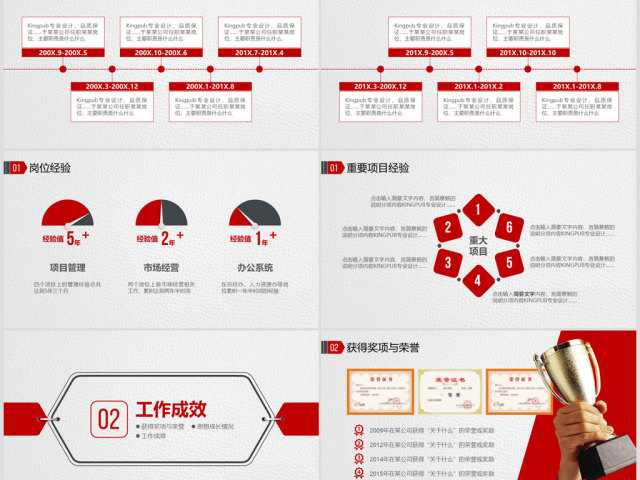 原创岗位竞聘报告PPT-A01-版权可商用