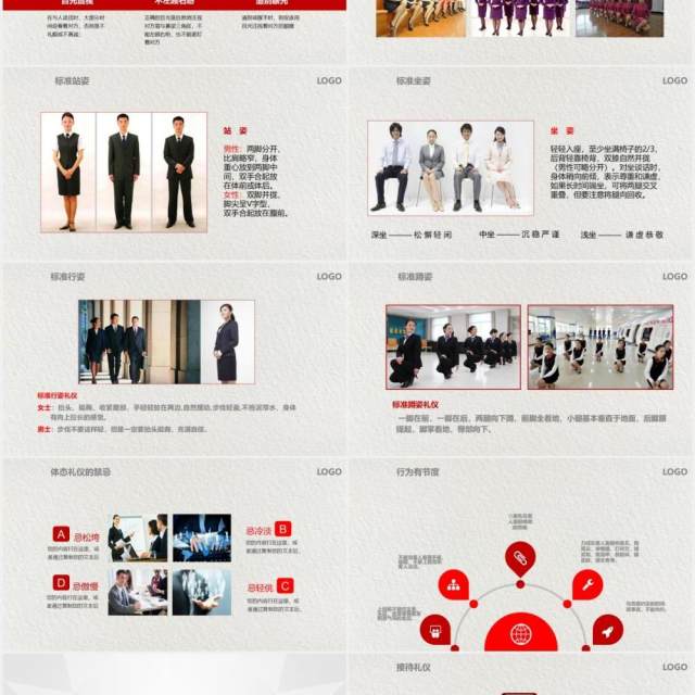 企业员工商务礼仪培训课件PPT模板 企业员工商务礼仪培训课件PPT模板