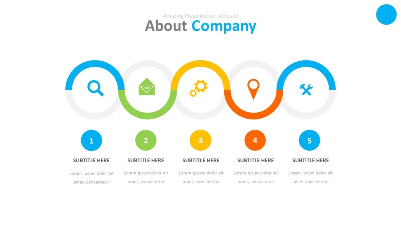 活力多彩PPT信息可视化图表37