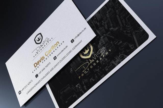 50张金色名片设计模板合集PSD源文件打包下载 50张金色名片设计模板合集PSD源文件打包下载