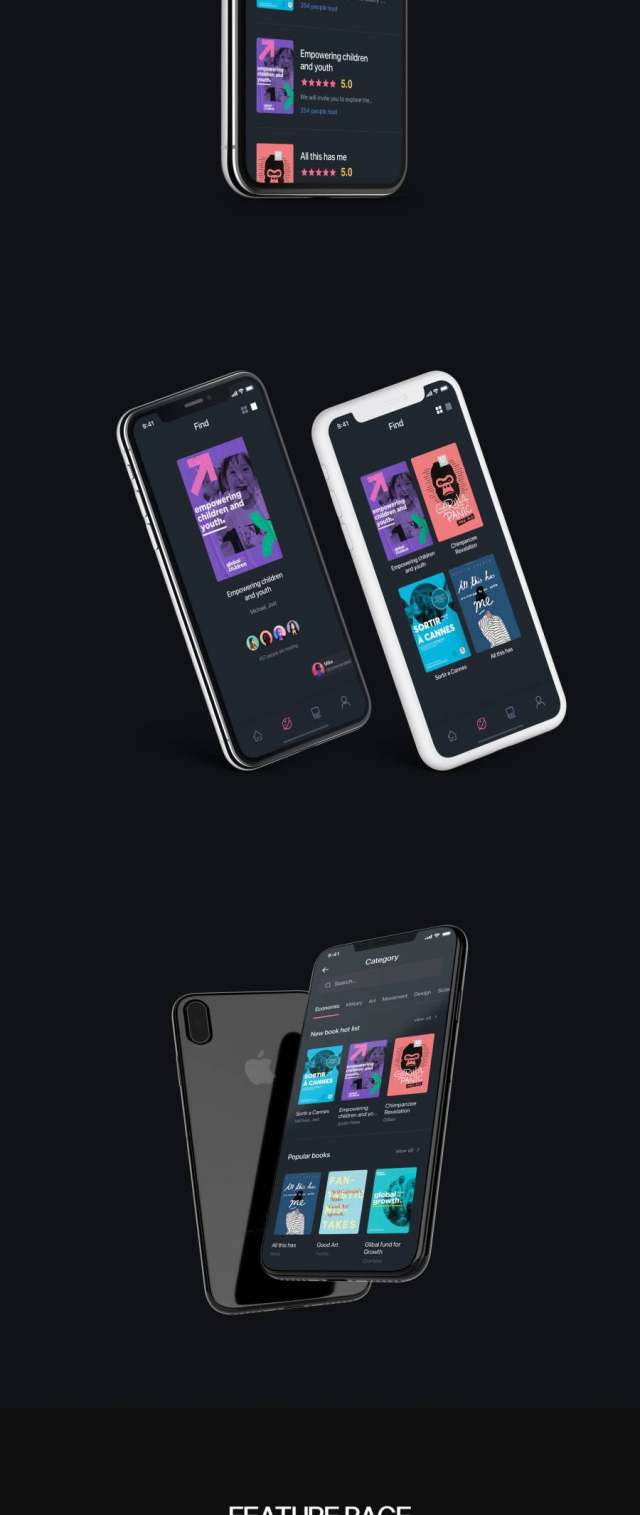 在Sketch。中设计的iOS电子书阅读应用UI工具包,PostIt iOS UI工具包 在Sketch。中设计的iOS电子书阅读应用UI工具包,PostIt iOS UI工具包