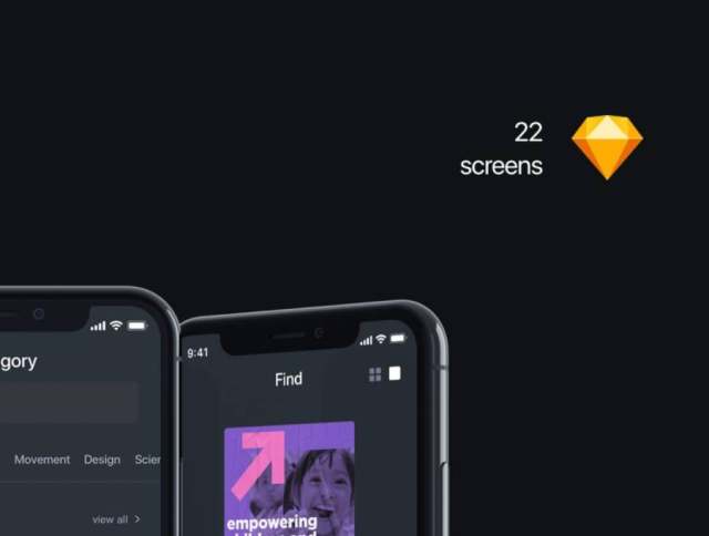 在Sketch。中设计的iOS电子书阅读应用UI工具包,PostIt iOS UI工具包 在Sketch。中设计的iOS电子书阅读应用UI工具包,PostIt iOS UI工具包