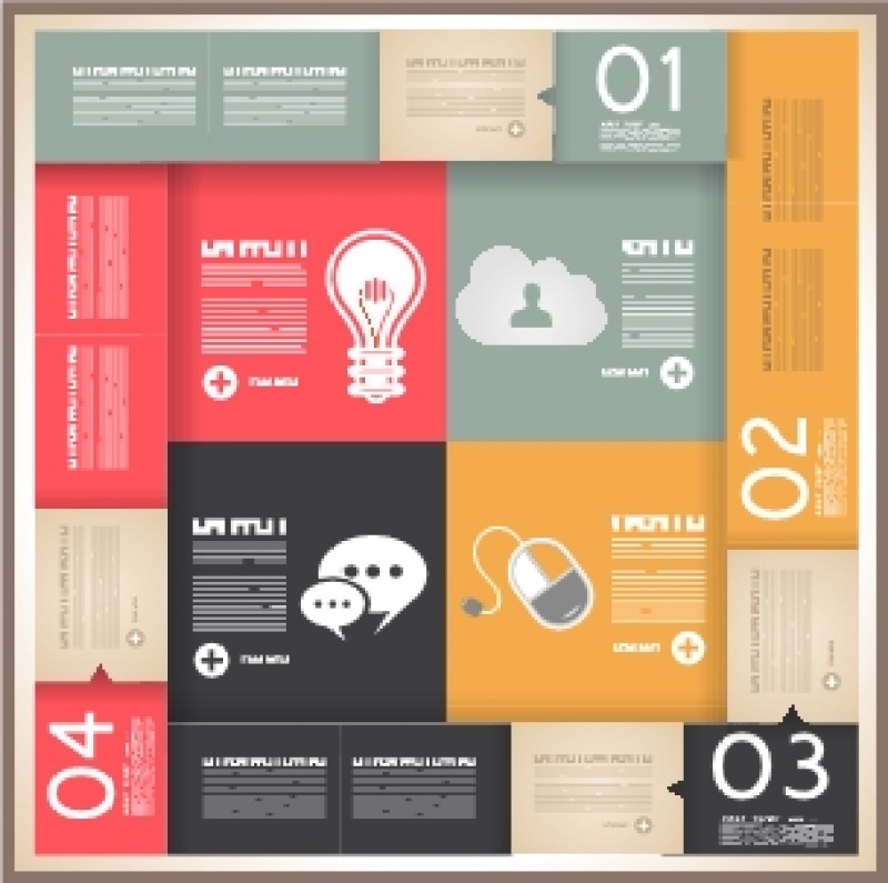 信息图形模板818