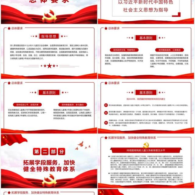 十四五特殊教育发展提升行动计划PPT模板 十四五特殊教育发展提升行动计划PPT模板