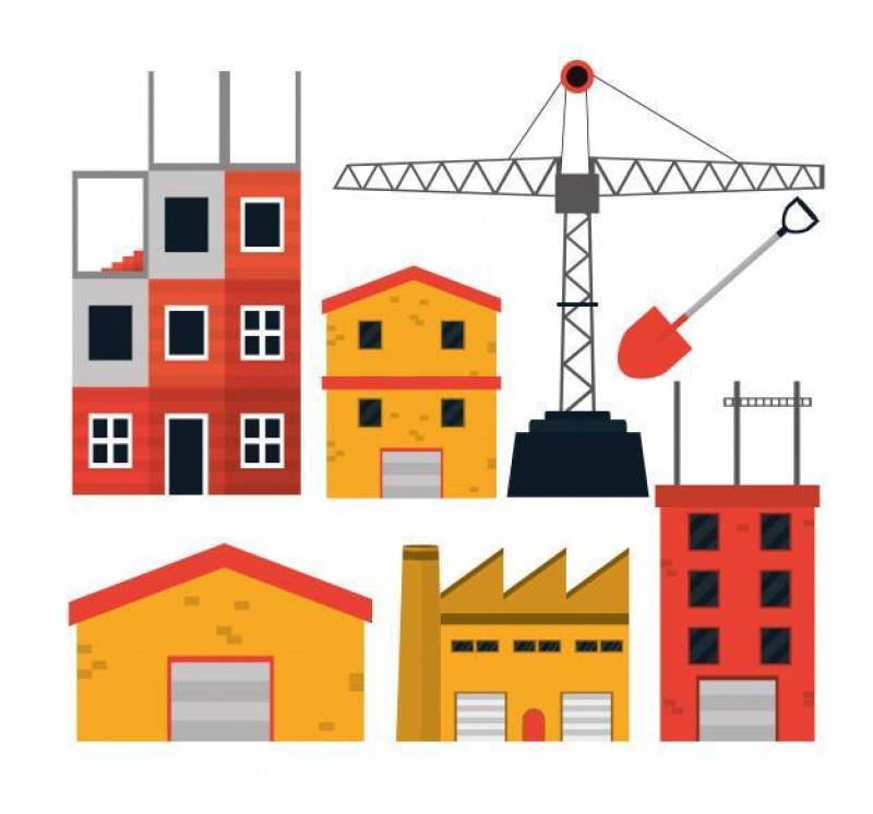 Set of construction icons