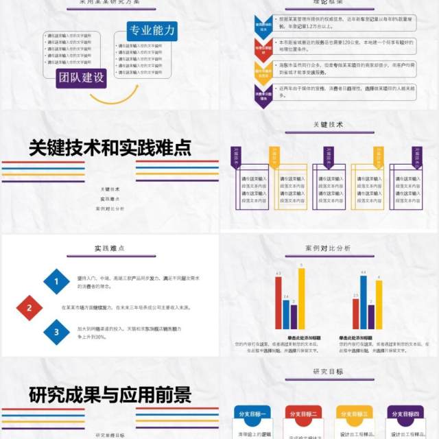 创意毕业设计论文答辩开题报告影视PPT模板