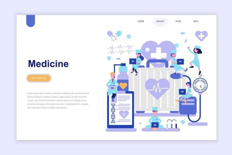 24款2.5D扁平化商务办公科技感UI插图画网页banner设计AI矢量素材