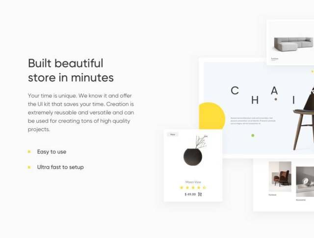 在Sketch。,Creation Shop UI Kit中快速建立自己的商店 在Sketch。,Creation Shop UI Kit中快速建立自己的商店