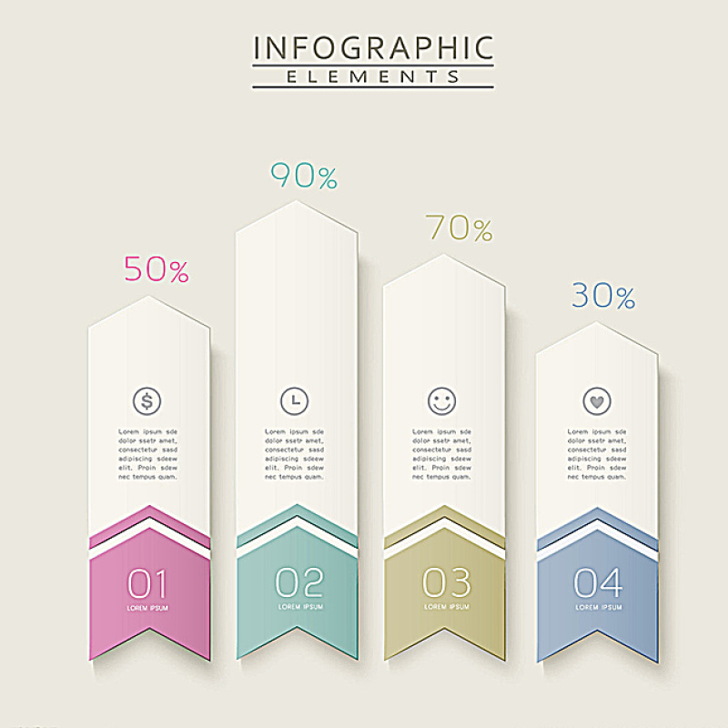 创意信息图表图片