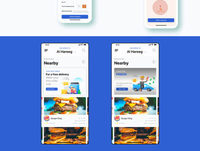 Adobe XD和Sketch Food Delivery UI Kit,Food Delivery App V 2.0 Adobe XD和Sketch Food Delivery UI Kit,Food Delivery App V 2.0