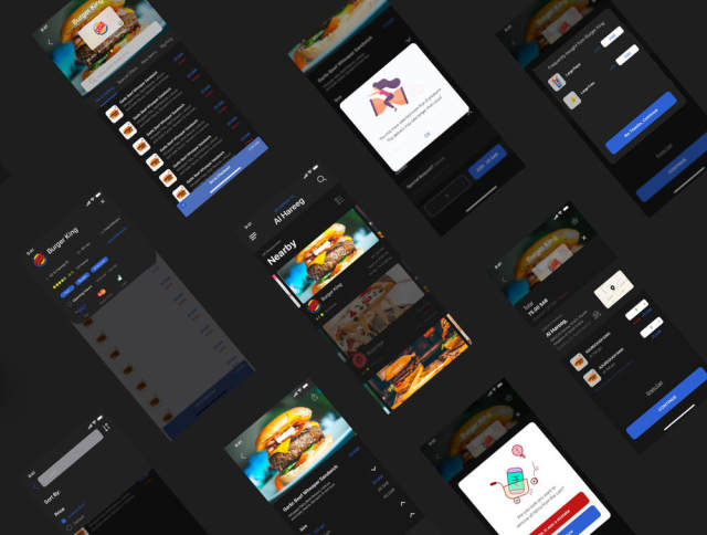 Adobe XD和Sketch Food Delivery UI Kit,Food Delivery App V 2.0 Adobe XD和Sketch Food Delivery UI Kit,Food Delivery App V 2.0