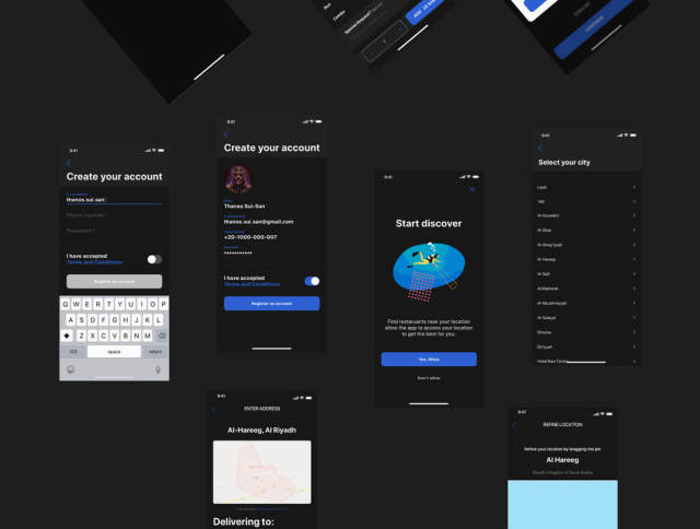 Adobe XD和Sketch Food Delivery UI Kit,Food Delivery App V 2.0 Adobe XD和Sketch Food Delivery UI Kit,Food Delivery App V 2.0