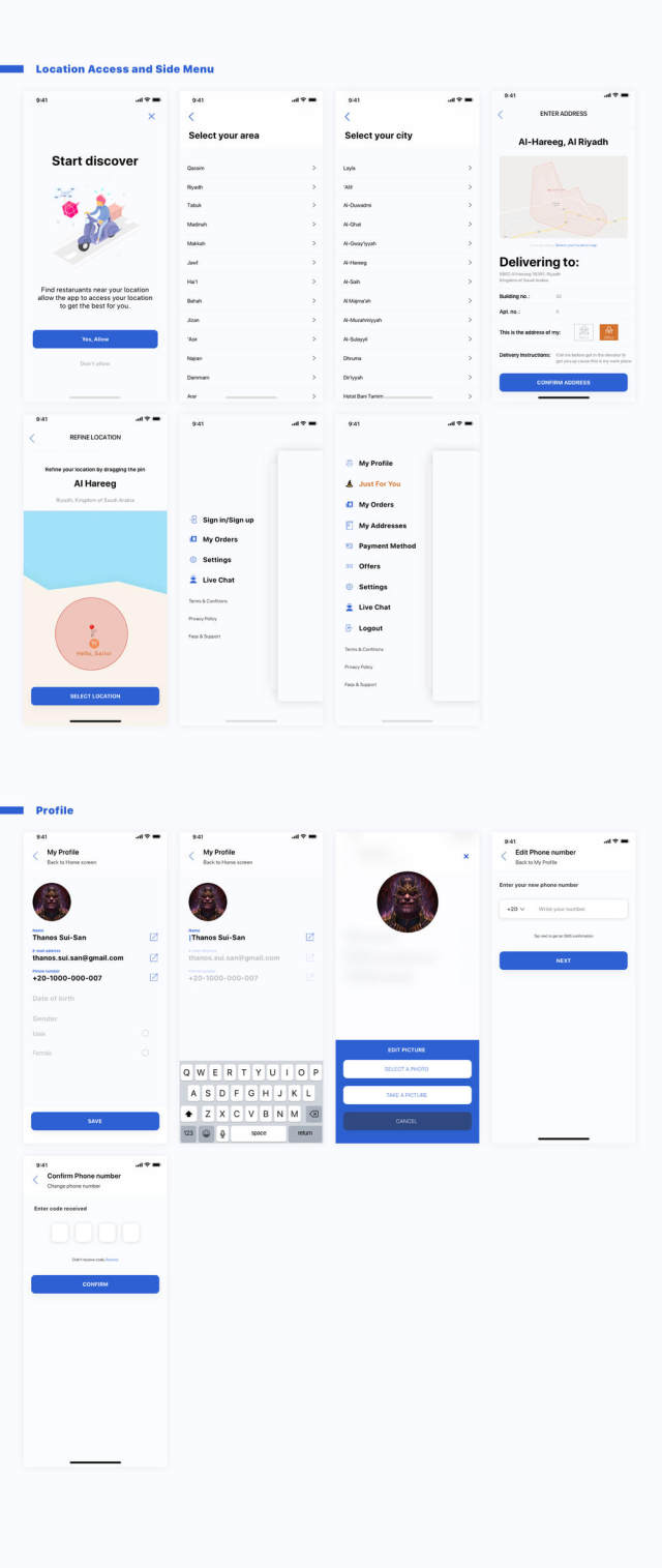 Adobe XD和Sketch Food Delivery UI Kit,Food Delivery App V 2.0 Adobe XD和Sketch Food Delivery UI Kit,Food Delivery App V 2.0