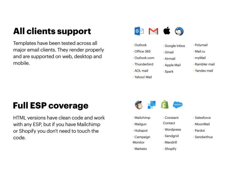 响应式电子邮件模板，没有麻烦，Paperplane电子邮件模板