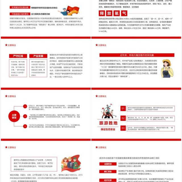 牢记使命艰苦创业绿色发展三代塞罕坝人接力打造生态文明建设的生动实践动态PPT模板 牢记使命艰苦创业绿色发展三代塞罕坝人接力打造生态文明建设的生动实践动态PPT模板