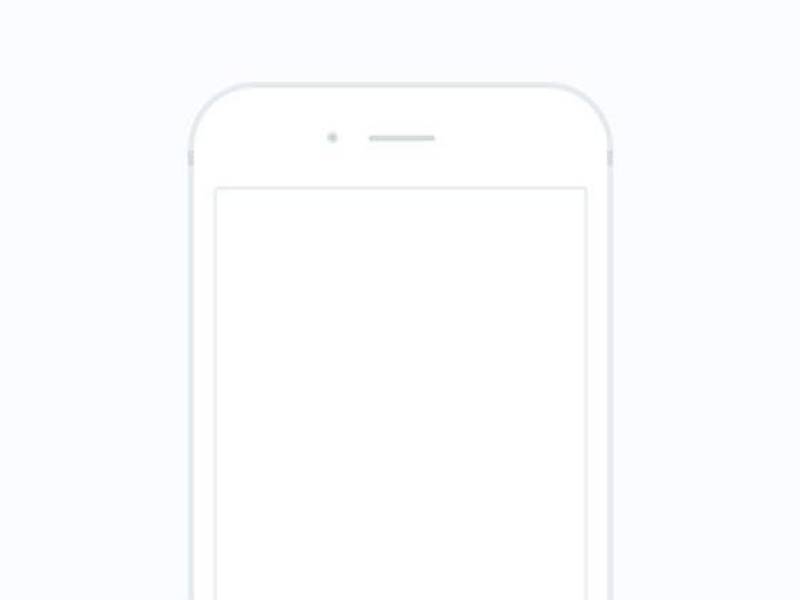 iPhone 6 极简线框图