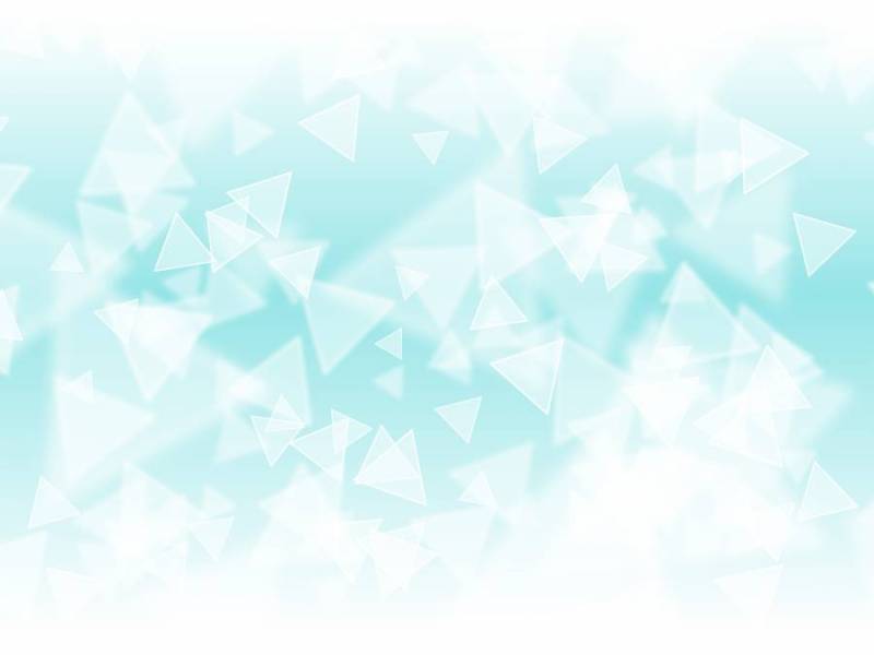 三角灯·天蓝色