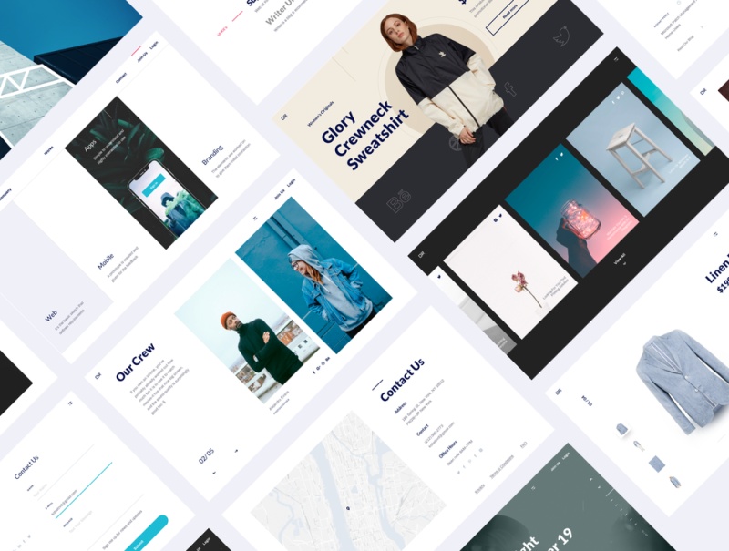 用于Sketch的Organix UI工具包，Organix UI模板