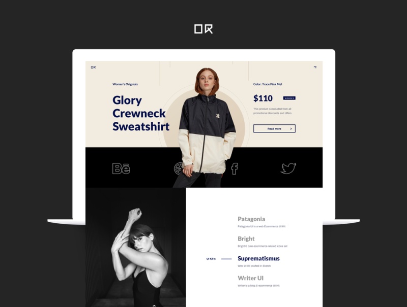 用于Sketch的Organix UI工具包，Organix UI模板