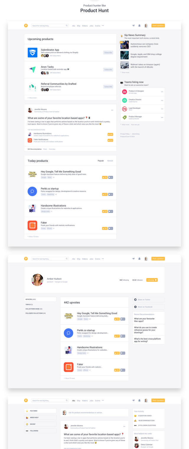 在互联网上克隆最受欢迎和成功创业公司的应用程序。克隆UI工具包 在互联网上克隆最受欢迎和成功创业公司的应用程序。克隆UI工具包