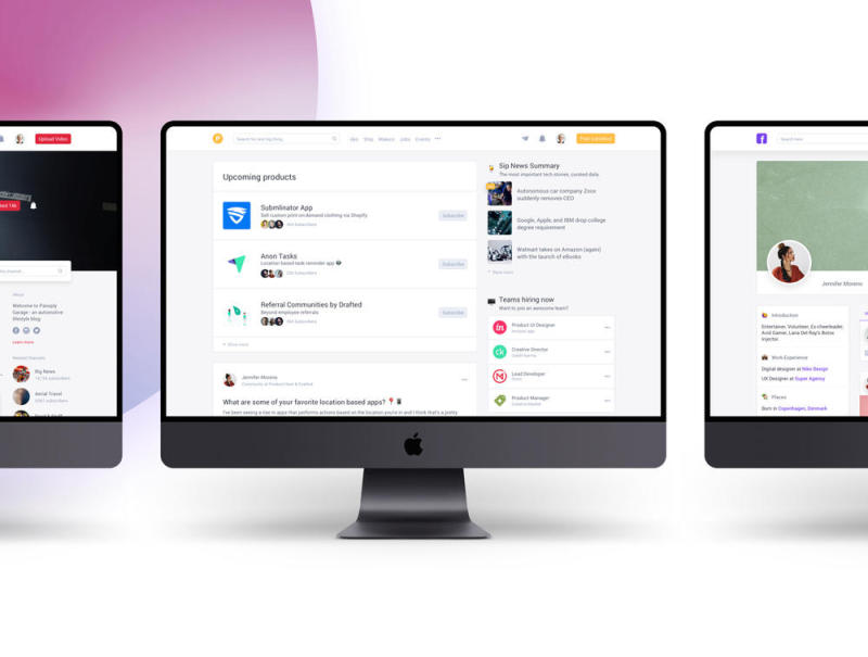 在互联网上克隆最受欢迎和成功创业公司的应用程序。克隆UI工具包