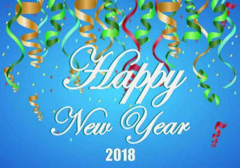 新年快乐背景2018年