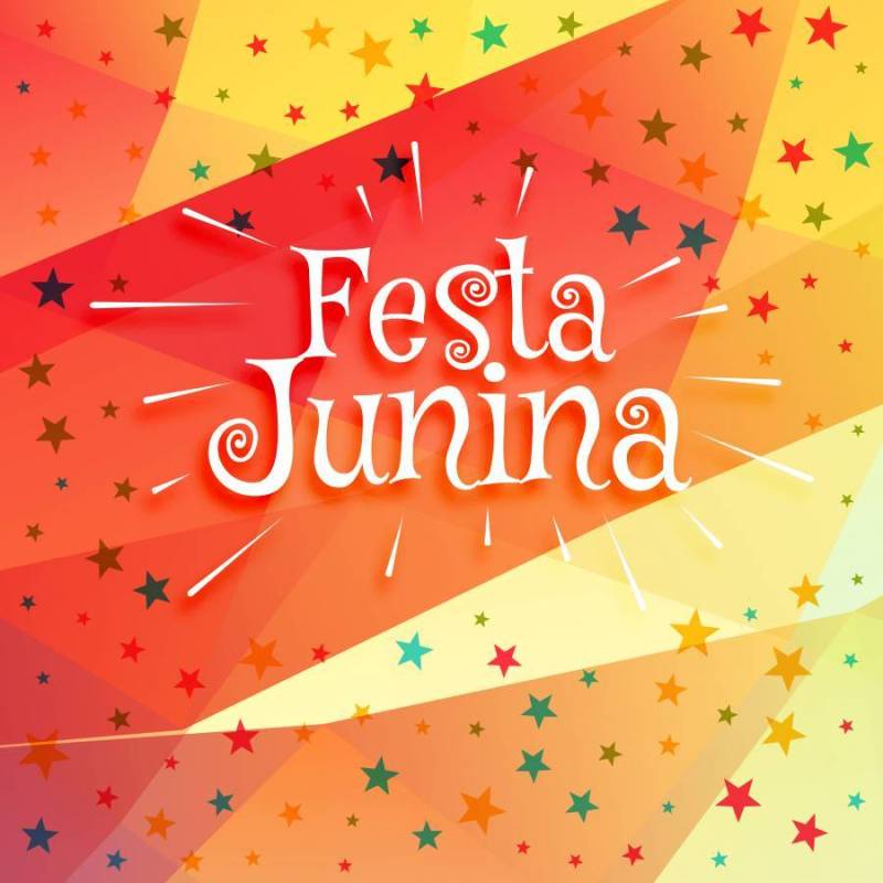 巴西节日junina背景6月节日