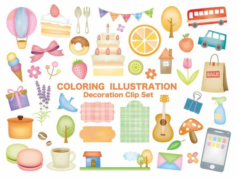 插图，似乎是手绘着色SET