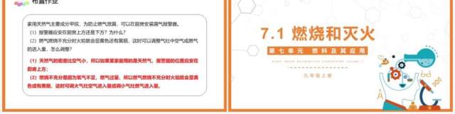 部编版九年级化学上册燃烧和灭火课件PPT模板 部编版九年级化学上册燃烧和灭火课件PPT模板
