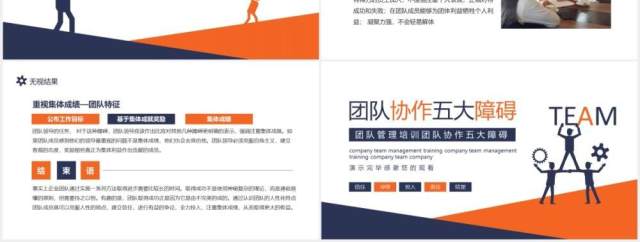 公司员工管理培训团队协作的五大障碍培训动态PPT模板 公司员工管理培训团队协作的五大障碍培训动态PPT模板